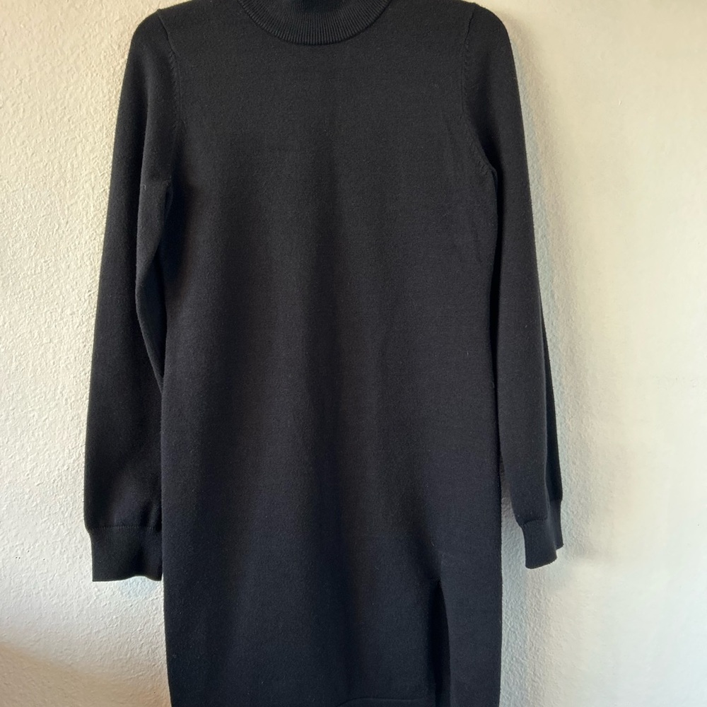Lovers + Friends Tamarind Sweater Black Mini Dress Size M - Picture 5 of 9